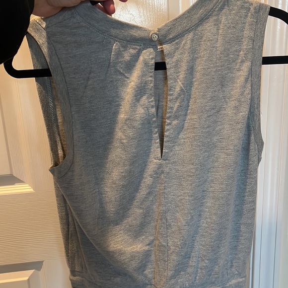 N:philanthropy tank dress with drawstring and ruched side detail size small - Picture 3 of 4